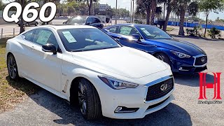 2020 Infiniti Q60 Red Sport 400 is it Better than the Q60 Luxe [upl. by Anahsek514]