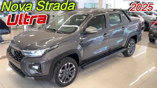 PREÇO DA STRADA ULTRA 2024  2025 A PICAPE TOPO DE LINHA DA FIAT STRADA [upl. by Nnylanna]