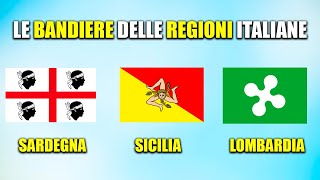 Le BANDIERE delle REGIONI ITALIANE e il loro SIGNIFICATO [upl. by Plante]