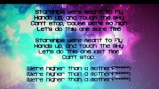 Starships clean lyrics [upl. by Horgan]