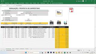 Planilha para quotAgiotaquot  Simular  Controlar Empréstimos e Cadastro de Clientes [upl. by Stasny421]