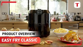 Discover Tefal Easy Fry Classic Air Fryer EY2018 [upl. by Bonn585]