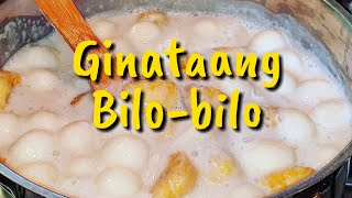 Ginataang Bilobilo  Alpahol  Tambotambong  Quick amp Easy [upl. by Linnie231]