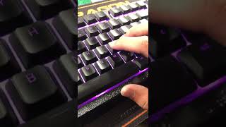 Razer Ornata Key Sound Test  Typing Test  Keyboard ASMR  Mecha Membrane Sound Test [upl. by Nilyahs]