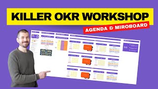 How to run your OKR goal setting workshop step by step with Miro [upl. by Adym]