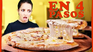 Pizza casera masa para pizza PASO A PASO con tips y trucos  Cómo hacer pizza E01 [upl. by Natek]