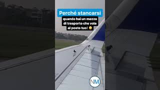 Perché stancarsi se hai un mezzo di trasporto che vola al posto tuo [upl. by Airotahs482]