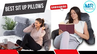 Best sit up pillows  Reading Pillows for Bed Top 5 Sit Up Pillows reviewSit up pillow on amazon [upl. by Odnumyer]