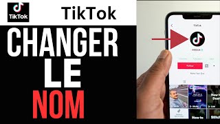 Comment Changer Le Nom Sur Tiktok [upl. by Mcknight448]