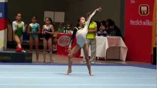 Elvira Yureva  Pre Olympic Youth Cup 2012  Kunstturnen AK 1213 [upl. by Kwang]