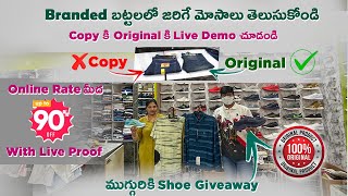 1000 Original Branded Clothes UPTO 90 Off  Cheapest Price In Hyderabad [upl. by Onivla452]