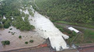 Townsville Floods 2019 Ross River Dam Spillway Downstream 3022019 [upl. by Yentruoc]