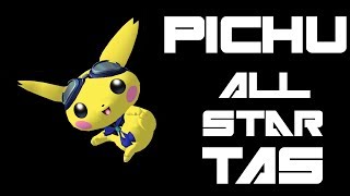 Pichu All Star TAS Very Hard No Damage  SSBM [upl. by Yanetruoc449]