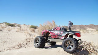 Traxxas Desert Stampede 4X4 VXL  A Day in the Desert [upl. by Addam577]