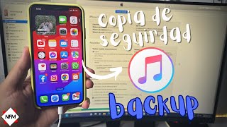 como hacer una copia de seguirdad de tu iphone en itunes y restaurarlo BACKUP [upl. by Seely530]