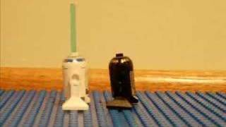 Lego Star Wars R2D2 vs R2D5 [upl. by Lupiv]