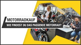 Motorradfahrzeugwahl  So findest du das richtige Motorrad für dich  Ride smart  sicher unterwegs [upl. by Schilling]