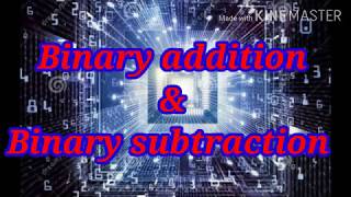 Binary addition amp binary subtraction in malayalam [upl. by Osicnarf]