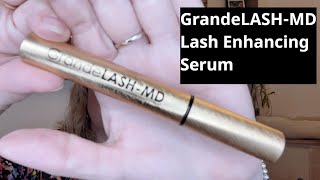 GrandeLASH MD Lash Serum HONEST Review [upl. by Natie]