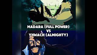 Madara vs Yhwach [upl. by Airretnahs]