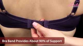 Signs that Your Bra Fits  Braducational Video from Linda the Bra Lady [upl. by Rofotsirk689]