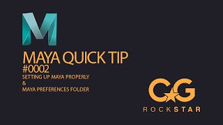 Maya Quick Tip 2 Setting up Maya properly using Environment variables [upl. by Tarttan]