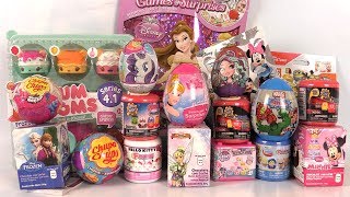 Oeufs Surprise Eggs Mashems Sachets Surprises Disney Cars Princesses [upl. by Attenna68]