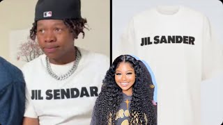 Seemah accused of buying Ghost Hlubi fake Jil Sander Tshirt 🤣 [upl. by Refenej990]