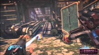 Bulletstorm  All Skillshots  Penetrator  Golden Idol Achievement Part 9 [upl. by Wolsniw335]