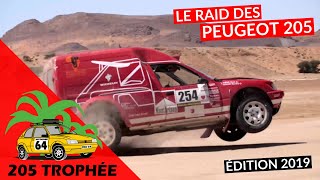 205 TROPHÉE  Le Raid des PEUGEOT 205 sportif solidaire convivial [upl. by Akeylah936]