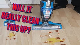 Bissell Crosswave Multi Surface Cleaner Review amp Demonstration [upl. by Brnaby991]