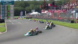 Iame BENELUX Round 5 X30 Mini Rookie Heat 1 [upl. by Loziram419]