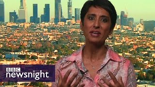 Im very much at peace with being gay and Muslim Irshad Manji  BBC Newsnight [upl. by Cullen]