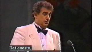 Placido Domingo sings E lucevan le stelle [upl. by Eerehc]