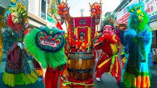 Múa Lân Trung Thu diễu hành Lân Sư Rồng lễ hội Nghinh Ông TP Phan Thiết 2024  LSR Nam Hoa [upl. by Abehshtab]