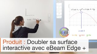 Comment fonctionne le tableau interactif eBeam Edge [upl. by Pergrim]