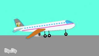 Emma Airlines Flight 427 Crash Animation Fanmade A Filpaclip [upl. by Eyanaj]