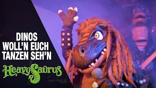 Heavysaurus  Dinos woll’n euch tanzen seh’n  Dino Rock für Kinder Offizielles Musikvideo [upl. by Stanfill]