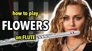 How to play Flowers on Flute  Flutorials [upl. by Adianez]