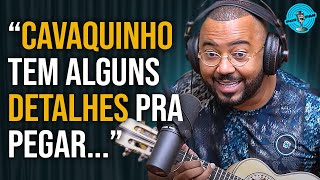 DUDU ENSINANDO A TOCAR CAVAQUINHO AO VIVO [upl. by Alleris]