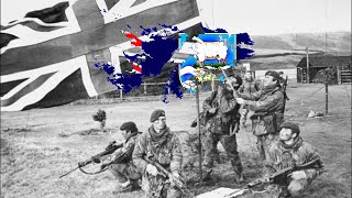 Falkland War Song  British Army Song Lyric Video [upl. by Lethia]