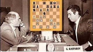 Tal’s unbelievable Queen sacrifice leaves Kasparov absolutely gobsmacked [upl. by Eicats]