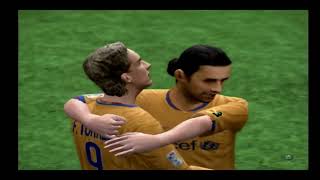 FIFA 08 PS2  Modo Carrera 98 Gameplay HD [upl. by Aihsetel]