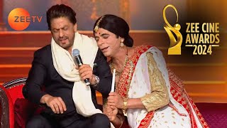 Shahrukh Khan And Sunil Grover Hilarious Skits  Zee Cine Awards 2024  Zee TV [upl. by Power]