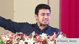 Tejasvi Surya Viral Speech  PART 1 [upl. by Brigida478]