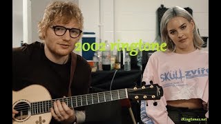 2002 ringtone  AnneMarie amp Ed Sheeran  English hotest 2018 [upl. by Aihsik]