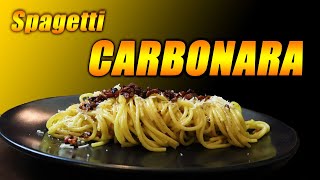 Spagetti carbonara  oryginalny przepis   Makarony  Odc 2 [upl. by Eenitsed]