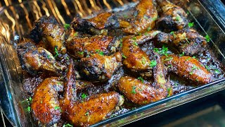 Delicious Jerk Chicken wings in the Oven  TERRIANN’S KITCHEN [upl. by Himelman875]