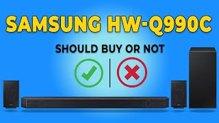 Samsung HWQ990C 1114ch Soundbar with Wireless Dolby Atmos  The Best Premium Soundbar [upl. by Ryhpez]