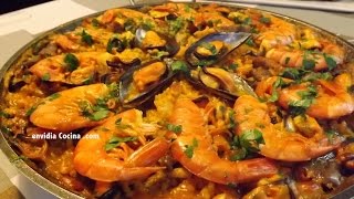 Paella de Marisco  Receta fácil  Tonio Cocina [upl. by Allyce]